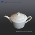 pure white tea pot arabic style bone china drink pot